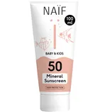 NAIF Ochranný krém na opalování SPF 50 pro děti a miminka verze 2.0 100 ml
