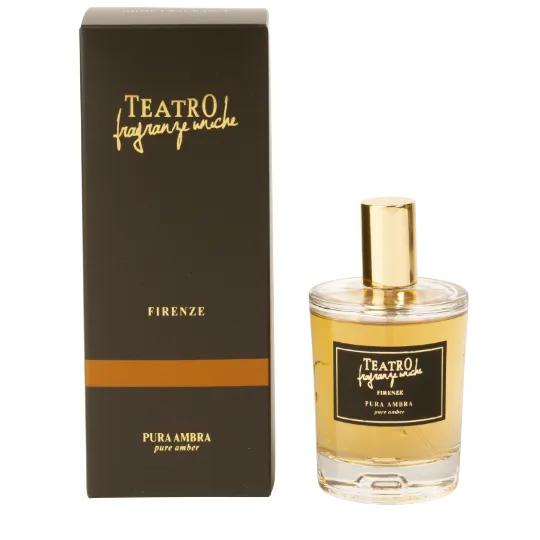 TEATRO FRAGRANZE UNICHE Interiérový parfém ve spreji Pure Amber / Pura Ambra