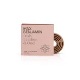 MAX BENJAMIN Irish Leather & Oud Vůně do auta náhradní náplň
