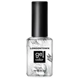 LONDONTOWN Gel Color Tiara gelový lak na nehty stříbrné třpytky 12 ml