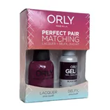 ORLY Set Perfect Pair LAK + GELOVÝ LAK na nehty Gel FX Black Cherry Velvet Dream