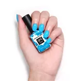 LONDONTOWN Gel Color Cabana Boy gelový lak na nehty modrý neon 12 ml