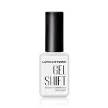 LONDONTOWN GelShift Top Coat pro transformaci laku na gel lak průhledná 12 ml