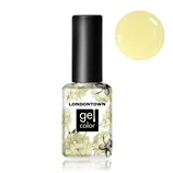 LONDONTOWN Gel Color Banana Pudding gelový lak na nehty průsvitná žlutá 12 ml