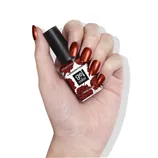 LONDONTOWN Gel Color Posh Forever gelový lak na nehty skořicová metalíza 12 ml