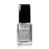 LONDONTOWN lakur Nice & Icy lak na nehty holografická platina 12 ml