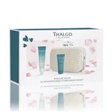 THALGO Beauty set Spiruline Boost pro prevenci prvních vrásek s kosmetickou taštičkou