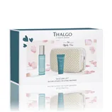 THALGO Beauty Set Silicum Lift pro zpevnění zralé pleti s kosmetickou taštičkou   2 produkty