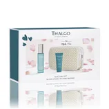 THALGO Beauty Set Silicum Lift pro zpevnění zralé pleti s kosmetickou taštičkou