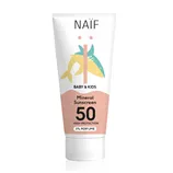 NAÏF Ochranný krém na opalování SPF 50 pro děti a miminka bez parfemace   175 ml