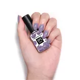 LONDONTOWN Gel Color Cozy Cashmere gelový lak na nehty fialová 12 ml