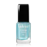 LONDONTOWN lakur Aegean Aqua lak na nehty  třpytivá tyrkysová 12 ml