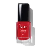 LONDONTOWN Kur Nail Veil No.8 zpevňující průhledný lak na nehty Maková červeň 12 ml