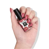 LONDONTOWN Gel Color Slopeside gelový lak na nehty chromová červená růže 12 ml