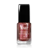LONDONTOWN kur Shimmering Nail Highlighter Molten lak na nehty rozjasňující měděný s třpytkami 12 ml