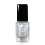 LONDONTOWN lakur Starry Chrome Glaze Topper lak na nehty modrý chrom 12 ml