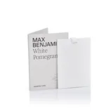 MAX BENJAMIN White Pomegranete Vonná karta