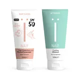 NAIF SUN DUO Ochranný krém na opalování SPF 50 a Chladivý gel po opalování    2 produkty