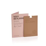 MAX BENJAMIN Irish Leather & Oud Vonná karta   19 g