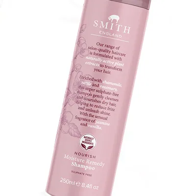 SMITH ENGLAND Nourish hydratační a výživný šampon s přírodními rostlinnými extrakty