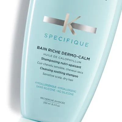 KÉRASTASE Spécifique Zklidňující šampon na suché vlasy a citlivou pokožku Bain Riche Dermo-calm 