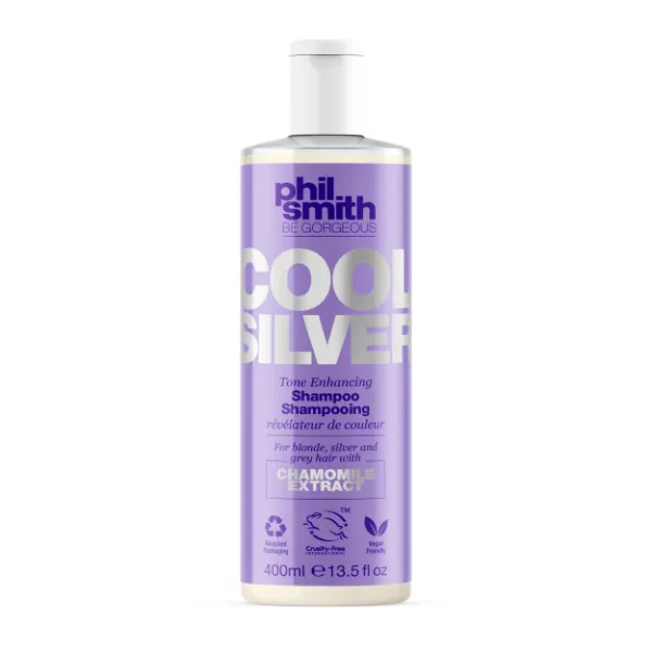 PHIL SMITH BG Cool Silver Šampon pro zvýraznění blond, stříbrných a šedých vlasů
