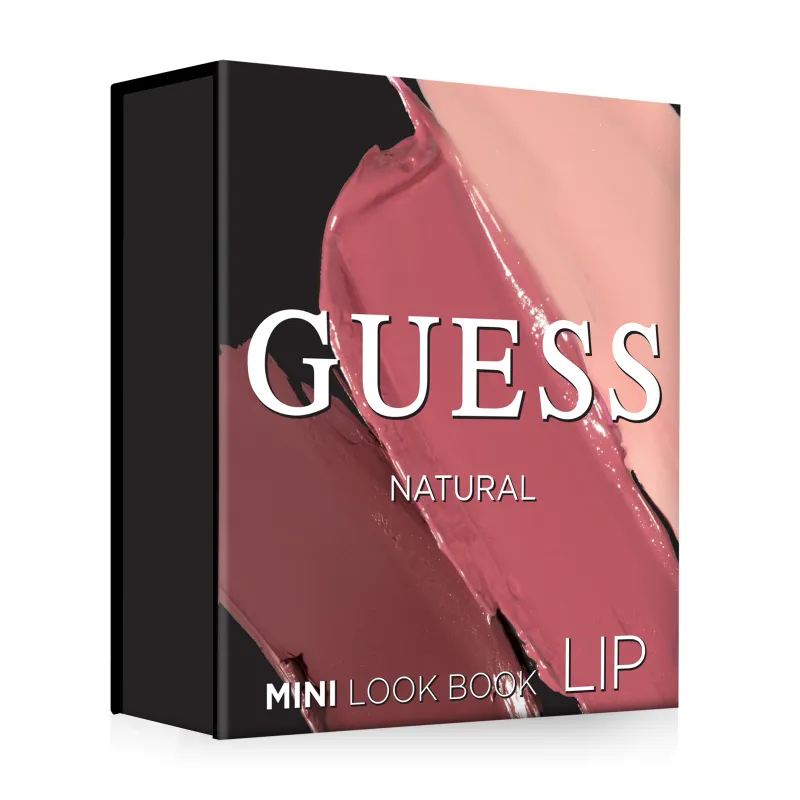 GUESS paletka na rty Mini Nude Beauty Lip Kit