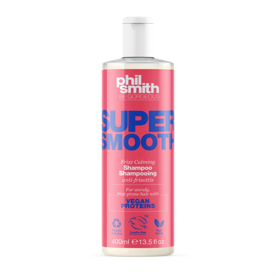 PHIL SMITH BG Super Smooth Šampon pro uhlazení nepoddajných a krepatých vlasů