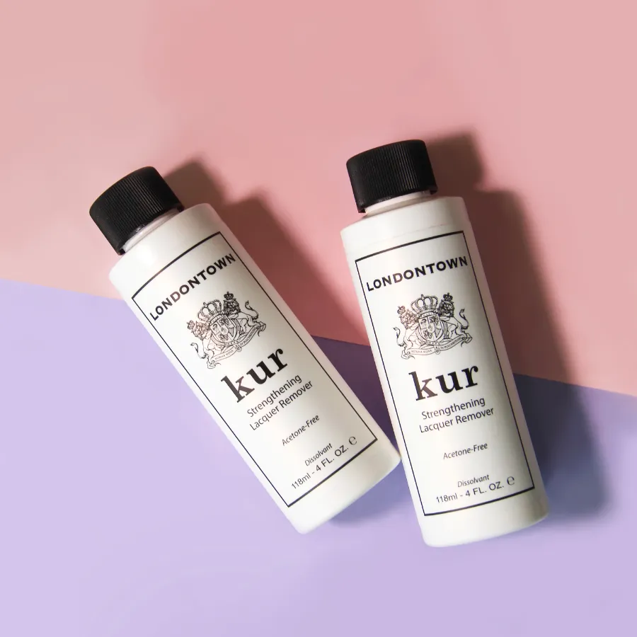 LONDONTOWN kur Odlakovač na nehty posilující Strengthening Lacquer Remover