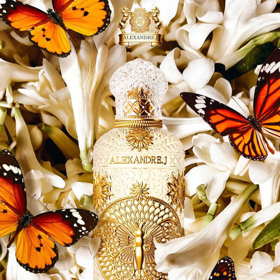 ALEXANDRE.J Art Nouveau Gold Butterfly parfémovaná voda pro ženy
