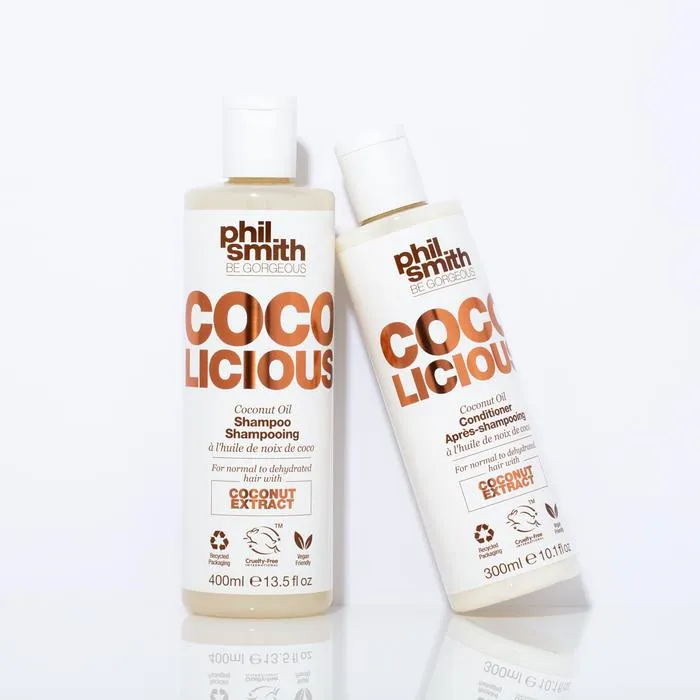 PHIL SMITH BG Coco Licious Hydratační kondicionér s kokosovým olejem pro všechny typy vlasů