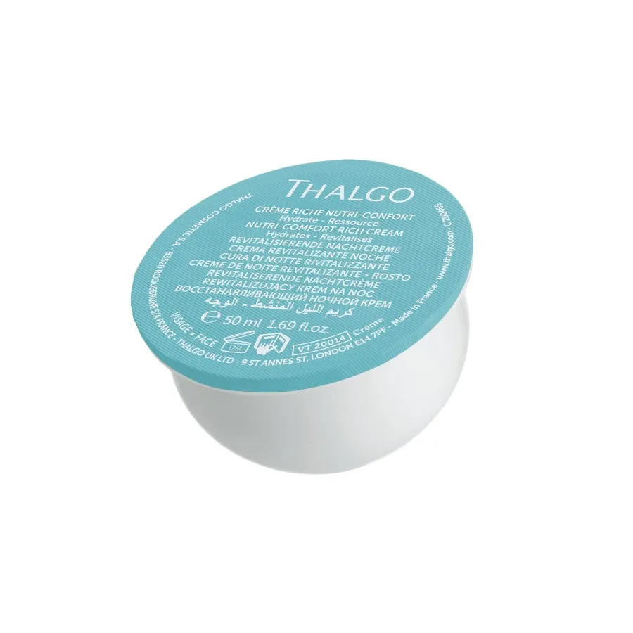 THALGO Cold Cream Marine Nutri-Comfort bohatý výživný krém na suchou pleť - náhradní ekologická náplň