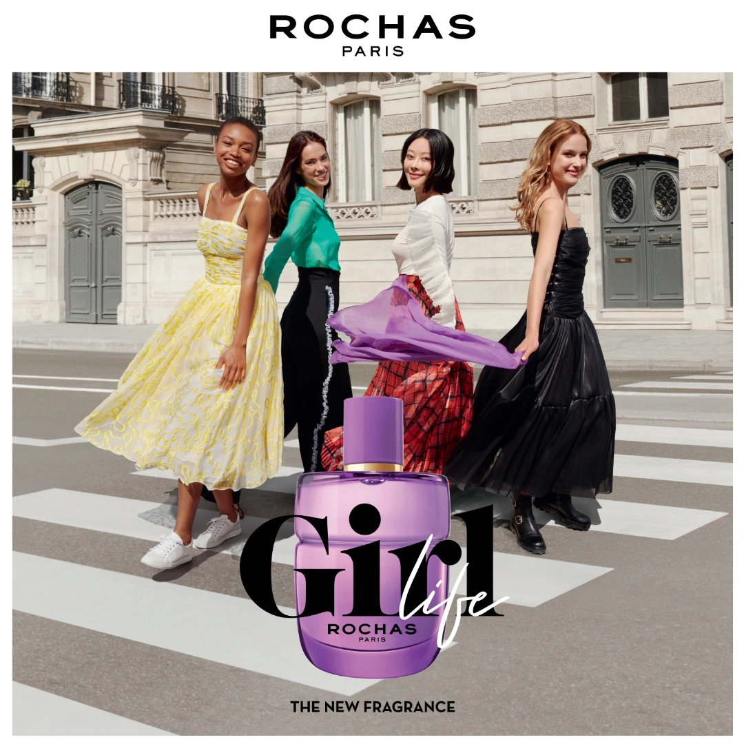 Vůně plná radosti ze života
ROCHAS GIRL LIFE

Je jako vlna pozitivní energie. Oslavujte radost ze života a šetřete planetu. Spray good, feel good!
