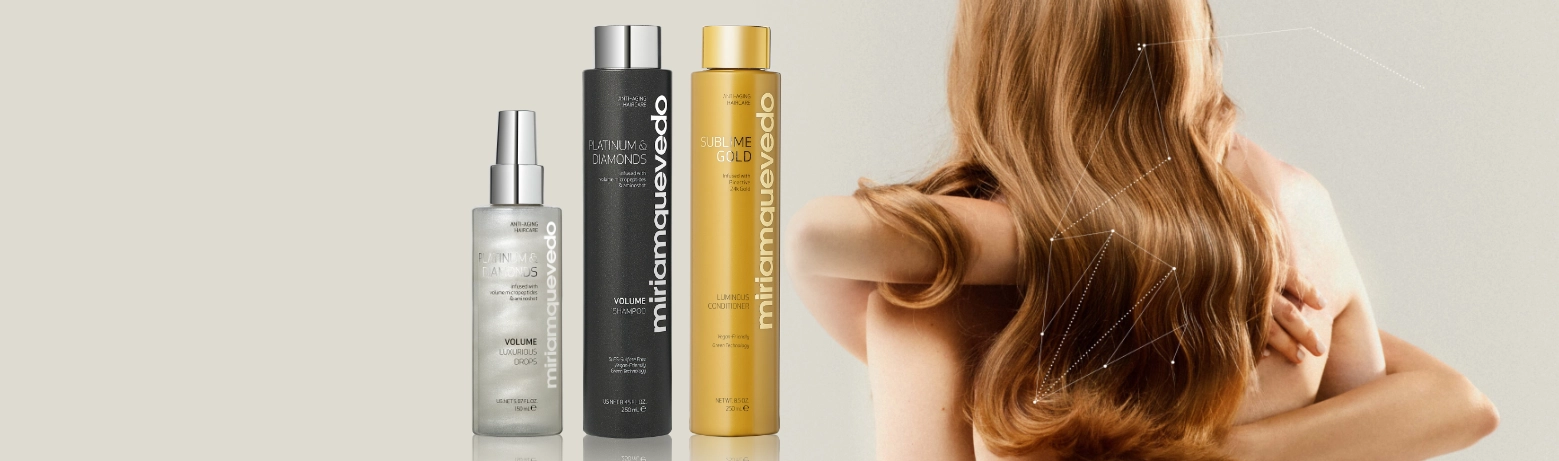 Novinka
MIRIAM QUEVEDO

Vdechněte vlasům nový život s anti-aging kosmetikou. Špičková technologie a receptury 
