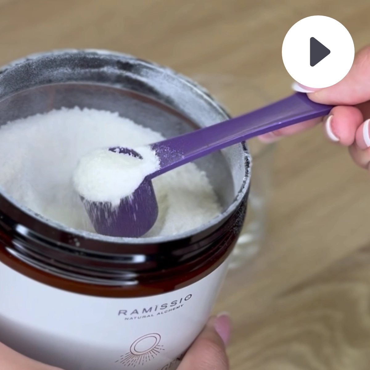 Video RAMISSIO Pure Collagen Čistý kolagen doplněk stravy pro pleť i klouby