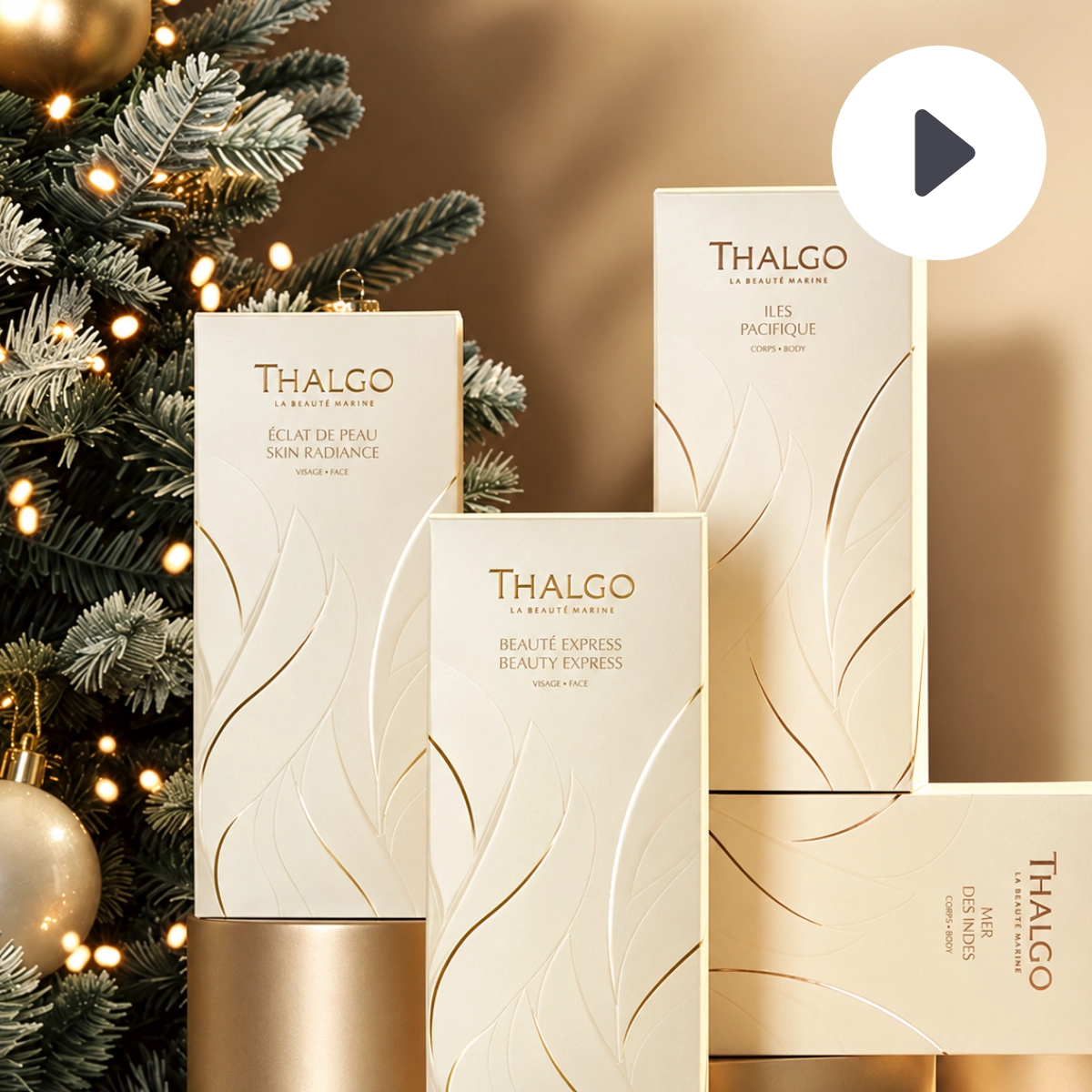 Video THALGO Secret Santa dárkový set vyživující tělové kosmetiky
