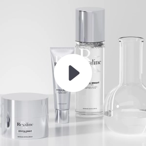 Video REXALINE Crystal Bright Rozjasňující krém