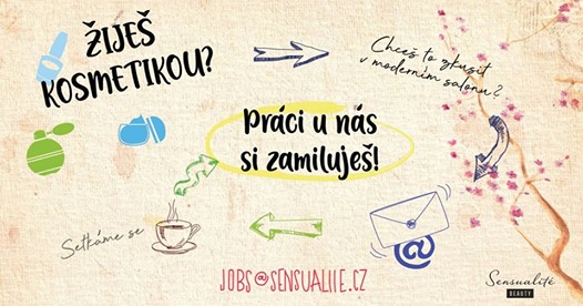 Jobs Sensualite Beauty Hledáme kosmetišku