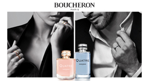 Vůně Boucheron Quatre spojuje dokonalost šperku a  mýtickou pověst Paříže.