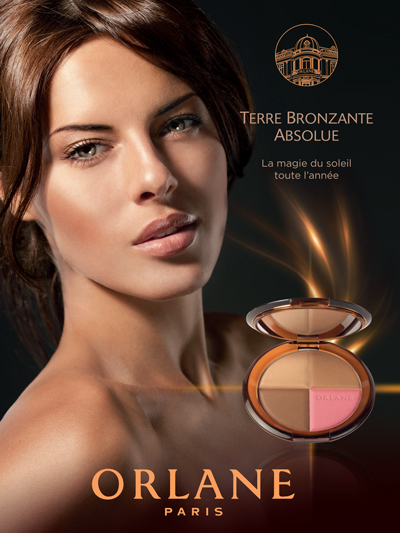 vizuál ke sluneční dekorativní kosmetice Orlane soleil bronze