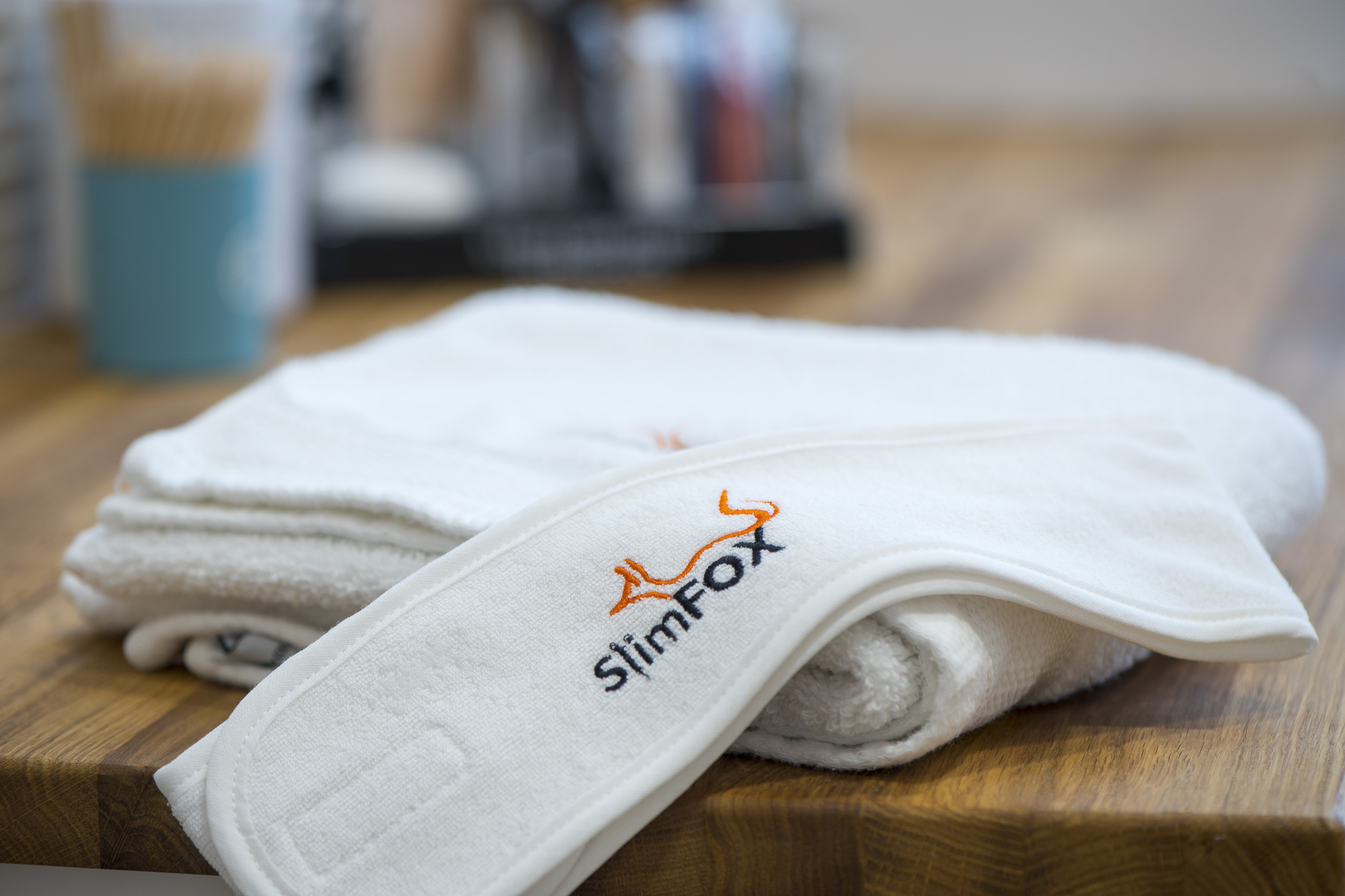 ručníky v salonu Slimfox Brno