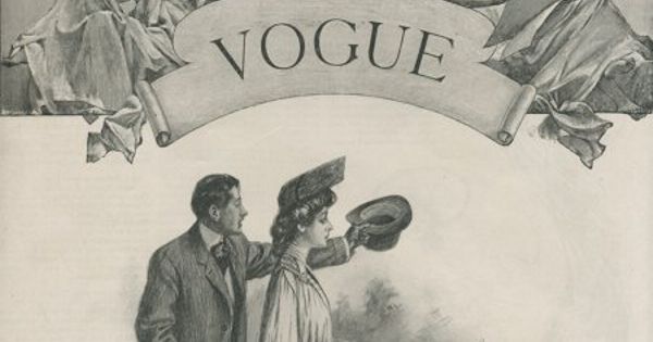 První reklama ve Vogue