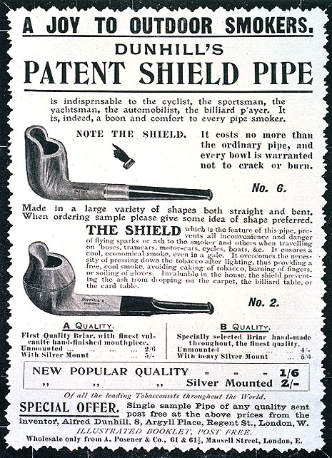 patent shield pipe dýmka